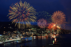 ★熱海花火大会プラン★【伊勢海老・鮑踊り焼き付】夜空を彩る音響効果抜群の海上花火大会をお楽しみ下さい