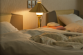 Twin room with Tatami area and Western-style room with sea view