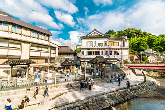 湯村温泉　荒湯