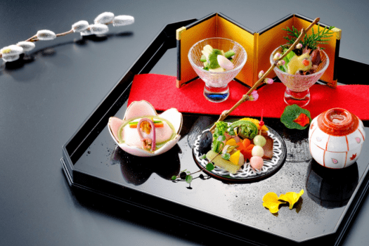 春の月替わり会席　前菜(例