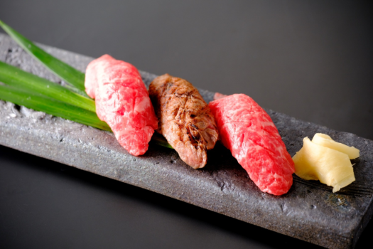 但馬牛の炙り握り寿司　料理イメージ