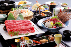 但馬牛すきやき会席イメージ