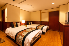 【禁煙】温泉露天風呂付和洋室(和室+ツイン) 【禁煙】温泉露天風呂付和洋室(和室+ツイン)