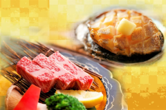 選べる【但馬牛・鮑】