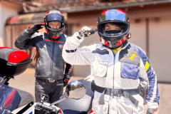 女将も調理長もバイク乗り　休みがあればバイクでお出かけしています