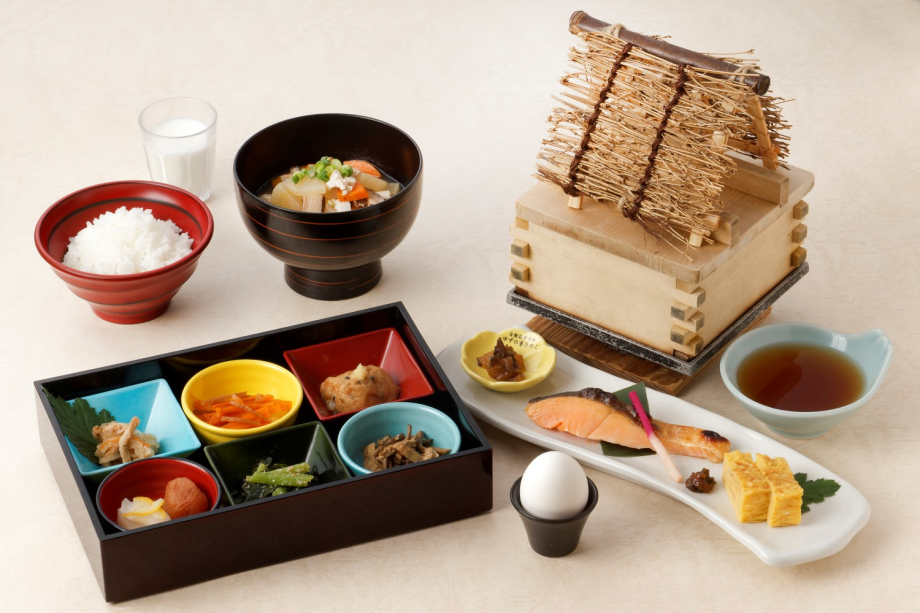 朝食の一例