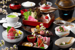 季節の会席コースの一例