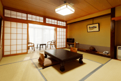 スタンダード和室＜10畳／バスなし・トイレ付＞の一例