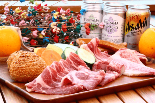 BBQふじさん牛＆富士山麓幸寿豚ミックスセット