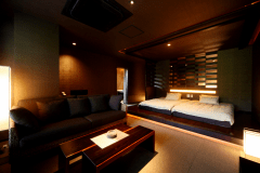 【アジアンリゾート－216－】＜源泉かけ流し_半露天風呂＞