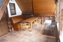 テラスでBBQを楽しめます