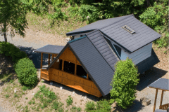 バンガロー_A type(太い丸太ログハウス)