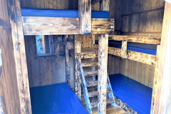 シングル２段ベッド（寝具はついていません）