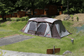 ２ルームテント設営時風景