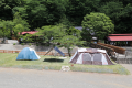 テントサイト_W type(広さワイドな100㎡のリバーサイド、2家族もOK)