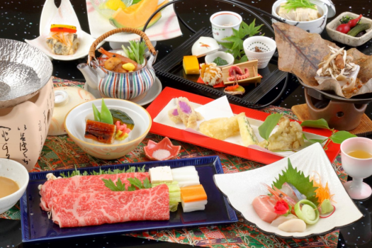 神戸牛しゃぶしゃぶ付12品の和会席