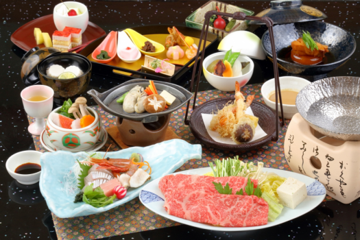 神戸牛しゃぶしゃぶ付きの12品～季節の和会席