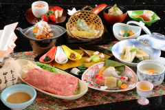 神戸牛しゃぶしゃぶ付12品~季節の和会席一例 神戸牛しゃぶしゃぶ付12品~季節の和会席一例