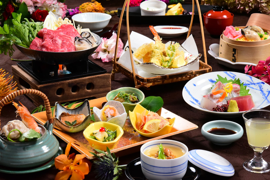 播磨の旬の味覚を気軽に楽しむ会席プラン。万葉岬冬の味覚『相生産牡蠣』と旬の味覚をお楽しみください。