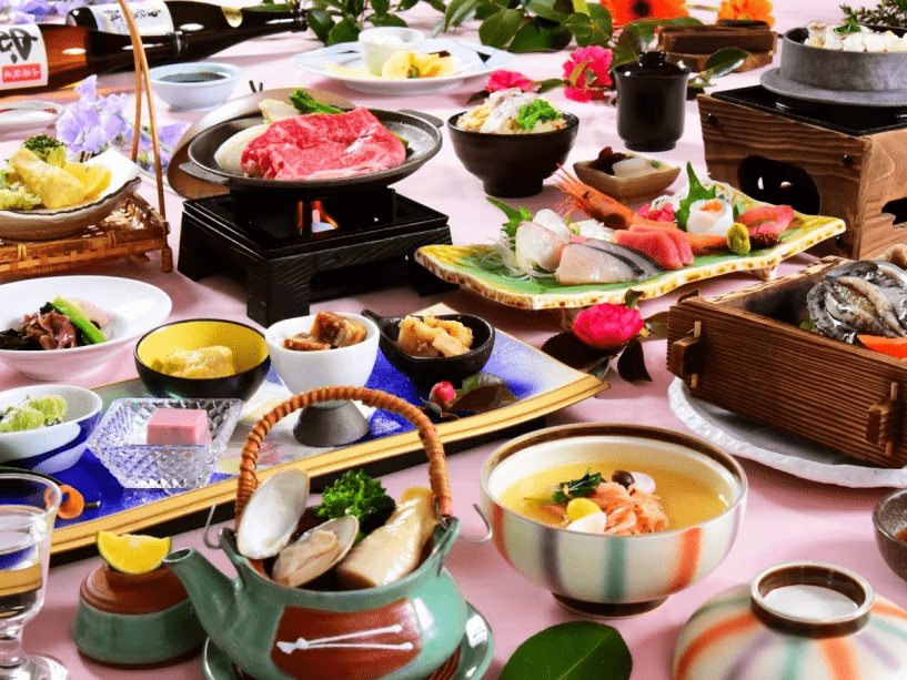 *2026春【旬の極み会席】料理長おすすめ「旬の贅沢プラン」。海・山・里の贅沢な味わいをたっぷりと味わっていただけます