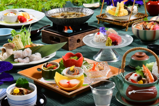 播磨の旬の味覚を気軽に楽しんでいただける人気の郷土の幸会席。