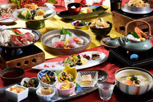 *2025冬【旬の極み会席】ふぐやかに、甘鯛、鮑、相生産牡蠣、牛フィレなど、贅沢な味わいを堪能。