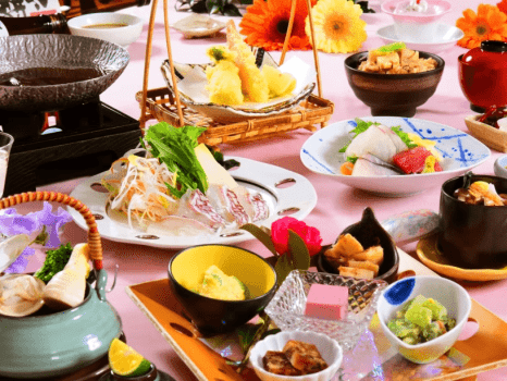 *2026春【四季会席】春の瀬戸内と地元の海山里の幸を気軽に楽しんでいただける人気のプラン
