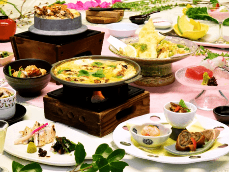 *2026春【穴子三昧】活きの良い肉厚な播州名物「穴子」を色とりどりの春の地野菜とともに上品に仕上げた穴子三昧コース