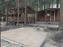 レイクロッジペットNG　テント場3ｍ&times;3ｍ