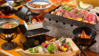 ≪ジビエ宿★楽天ランキング全国１位受賞≫大好評66年！岡本太郎命名の名物ジビエ料理【カニ＆大名焼プラン】キンメおまけ付