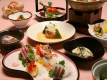 ≪広々露天付き特別室≫当館最高プラン！月見テラスから庭園を【広々露天風呂付き客室＆伊勢海老付き15品プラン】平日2名まで部屋食×特製イセエビ塩釜×OUT11時