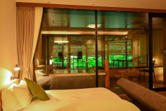 11号室【半露天風呂付】渓流沿い広々テラス付スイート◆58平米