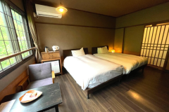 【コンパクトツイン／ビジネス向き】渓流沿い洋室20～23平米　一例