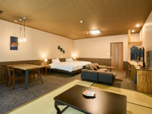 【別館/セミスイート/シャワー付】川沿い畳ありツイン48平米