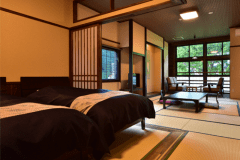 【西館/二間続き和洋室】角部屋　ツイン＋和室10畳