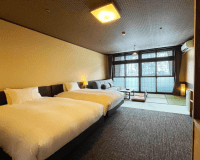 【和モダンツイン／22年改装】畳あり洋室32平米◆シャワー付