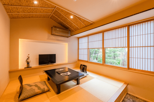 日式西式客房，附庭園 [松風庵]