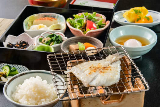 高級魚「のどぐろ」塩焼き付きプラン
