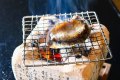 あわび地獄焼き：調理方法の一例。他にもお造りやステーキなどでお召し上がりいただけます。