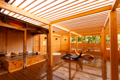 露天風呂「檜の杜ゆ」