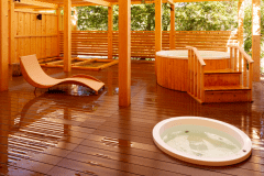 新設露天風呂「檜の杜ゆ」