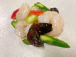 大海老とアスパラの炒め物
