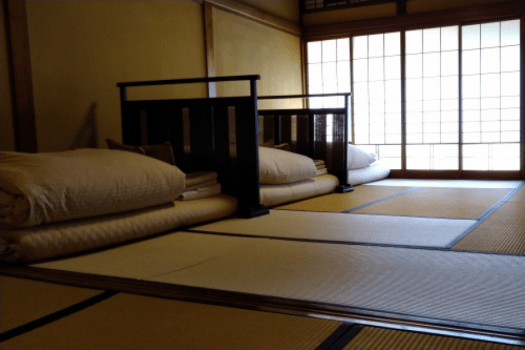 ミックスドミトリー（男女混合）ダブル布団　リバービュー