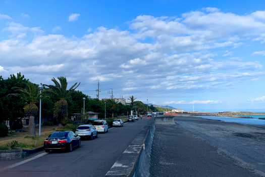 【用宗海岸】当館から徒歩1分！静かな用宗海岸でお散歩はいかがですか？