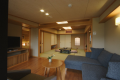 Room with rotemburo in the main building plan (10 tatami mat and Japanese-style bedroom type)