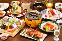 三大味覚のご夕食一例(イメージ) 三大味覚のご夕食一例(イメージ)