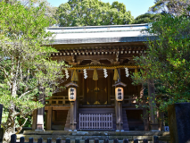 白浜神社は当館から徒歩約8分 白浜神社は当館から徒歩約8分