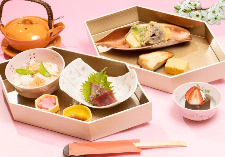 【春季期間限定】個室休憩室＋入浴＋昼食付｜「桃の花膳」プラン