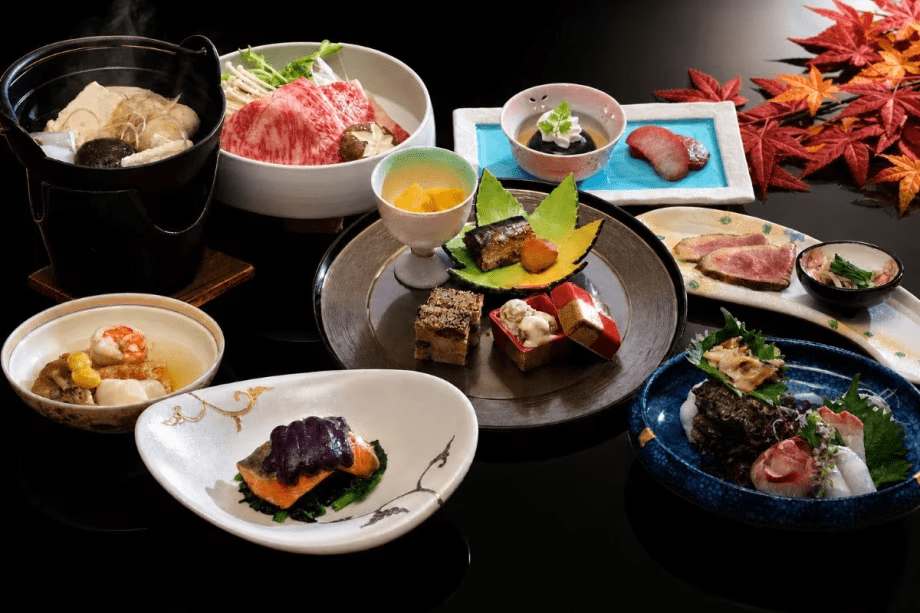 イメージです。宿泊2食付きプラン_ご夕食【潮彩】　※仕入れ状況によって内容を変更させていただく場合がございます。予めご了承くださいませ。
