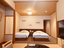 ■和洋室A（ツインベッド＋お茶の間付き）/禁煙